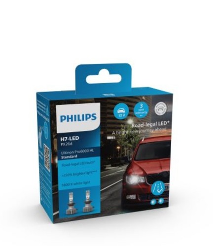 Philips ultinon pro6000 led - philips,