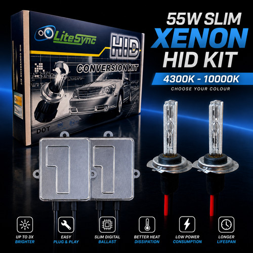 55w h7r xenon hid umbausatz - 55w, h7
