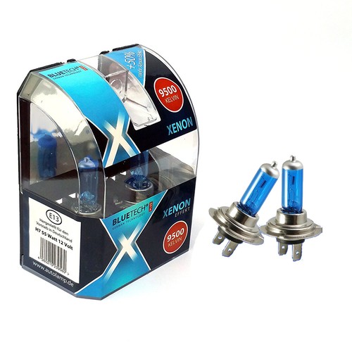 9500k birnen lampen - h7, 2x